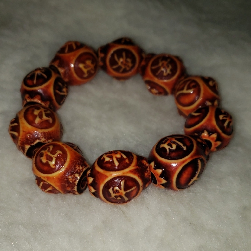 Tibetan Prayer Bead Bracelet